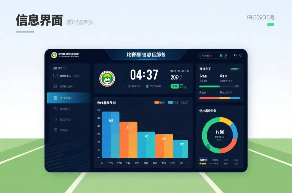 世界杯比分、积分与出线形势联动展示界面